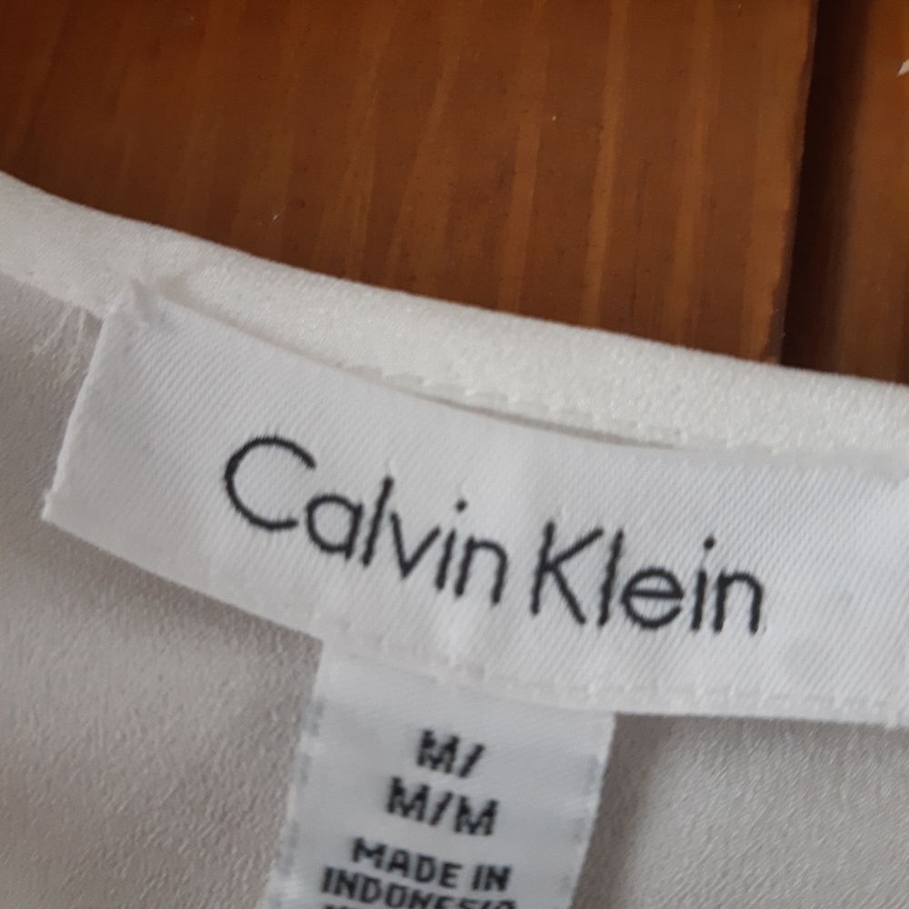 Calvin Klein white dress shirt